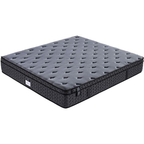 Matelas BIO Luxury Serenity : Mousse à mémoire de forme, Latex et Ressorts ensachés - 30cm - 180x200 cm