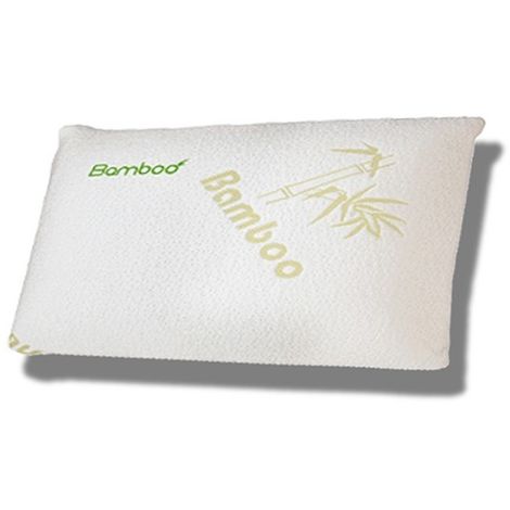 Oreiller Fresh Bamboo 30x50cm Memoire de forme (50 kg/m3) Auto Ventile  Maintien parfait de la nuque