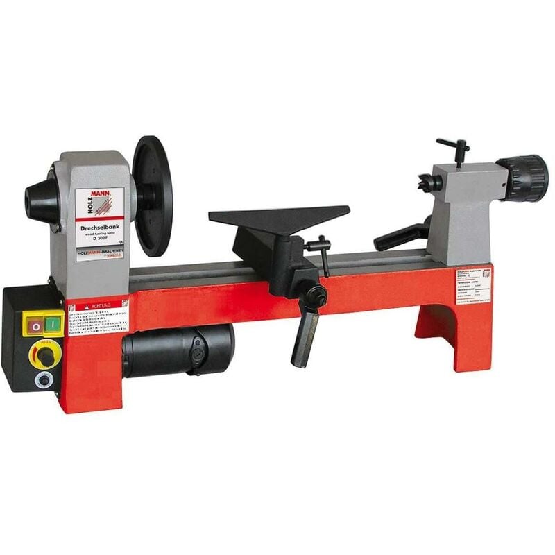 Torno Para Madera con variador de velocidad husillo m33 250 w d300f