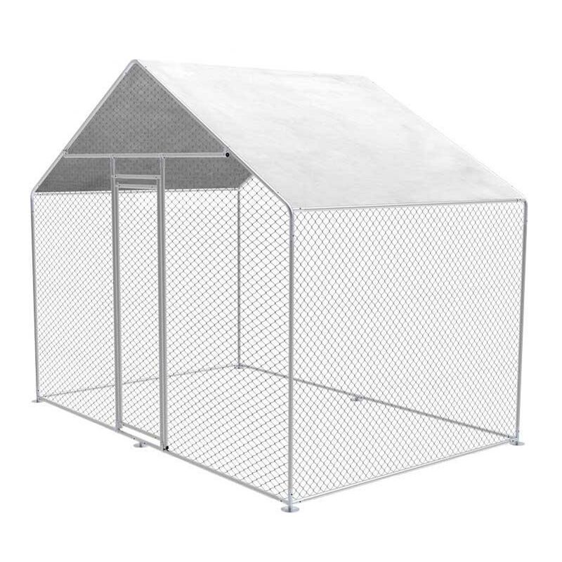 CERCADO CUBIERTO PARA ANIMALES 3X2X2,5M ZIPPER CR322