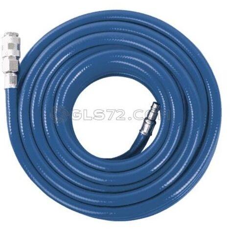 Manguera aire comprimido 8mm 15m con enchufe rapido 1/4 SCHEPPACH