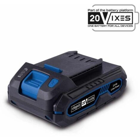 Bateria de litio 20v 2.0ah serie ixes Scheppach sbp2.0