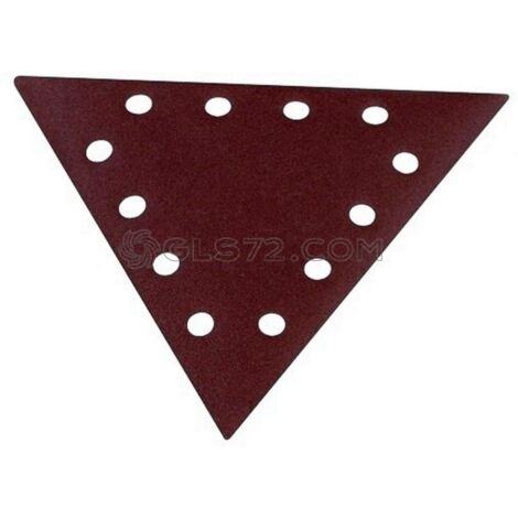 Kit 10 triangulos abrasivos grano 180 280x280x280mm lijadoras murales Scheppach