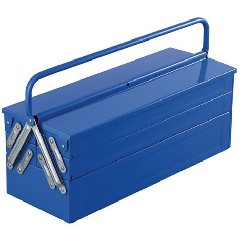 Caja de herramientas de acero de 5 compartimentos 550 mm Fervi 0323/55