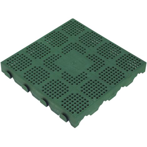 Pavimento Componible para Exteriores Combi Verde 40x40 cm