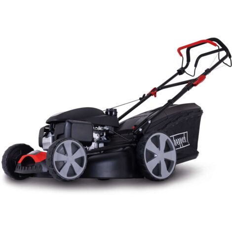 Cortacesped de gasolina autopropulsado 6en1 166cc 51cm Scheppach ms170-51h