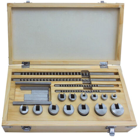 Juego de brochas para chaveteros metricos Holzmann rns4