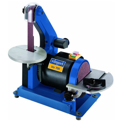CORREA Y LIJADORA DE DISCO BANDA 250W 230V SCHEPPACH BTS700