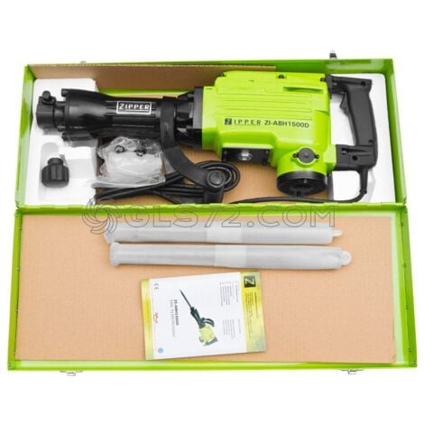 MARTILLO DE DEMOLICIÓN DEMOLEDOR 1500W ZIPPER ZI-ABH1500D