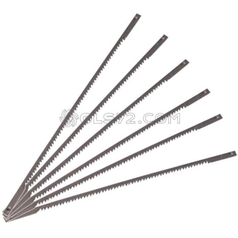 SCHEPPACH KIT 6 HOJAS PARA SIERRA DE CALAR 135x2x0,25mm 18T PLASTICO MADERA