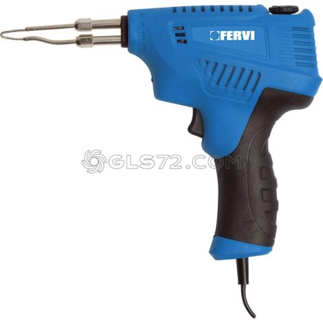 230V KIT SOLDADOR DE ESTAÑO ELÉCTRICO MULTIFUNCIÓN PIRÓGRAFO 200W FERVI 0443