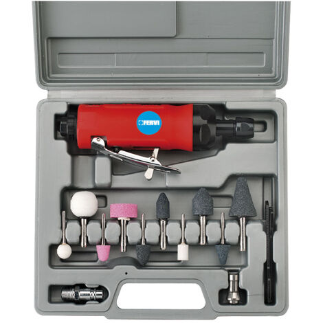 SET AMOLADORA NEUMATICA RECTA FERVI 0570