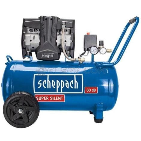 COMPRESOR DE AIRE SILENCIOSO SCHEPPACH HC51Si 1500W 50 LITER 8 BAR SIN ACEITE