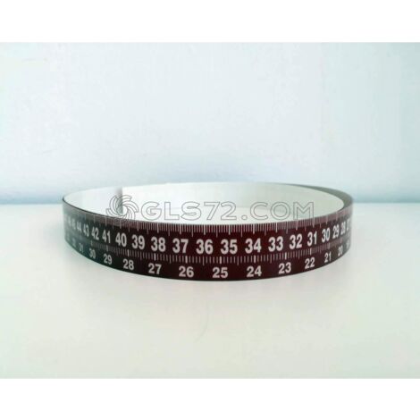 REGLA METRICA ADHESIVA 10719 PARA AZULEJO CORTADOR SIGMA 2G