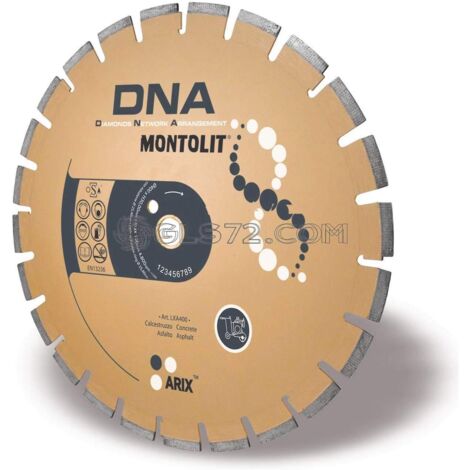 DISCO DE DIAMANTE 450 MM PARA HORMIGŽôN ASFALTO MONTOLIT DNA LXA450 (1/2)