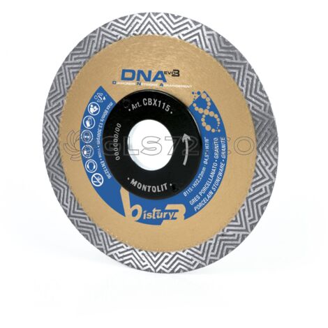 DISCO DIAMANTE DNA 125 MM MONTOLIT CBX125
