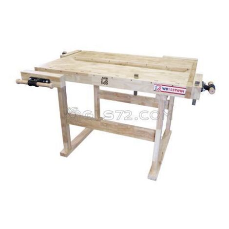 Banco de trabajo con doble encimera HOLZMANN wb155twin
