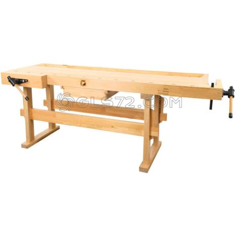 Banco de trabajo con cajon y tornillo de banco HOLZMANN wb210