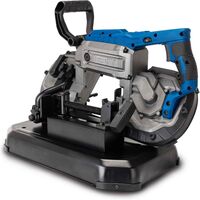 Sierra de cinta portatil para metal 1100 W Scheppach mbs1200xt