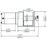 CABRESTANTE ELECTRICO DE 12V EN CORRIENTE CONTINUA FERVI 0630/900 - Dismak  todo en herramientas, maquinaria y bricolaje