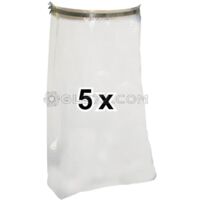 BOLSAS RECOGE POLVO 5 PIEZAS PARA EXTRACTOR ASPIRADOR DE VIRUTAS MADERA SCHEPPACH DC500