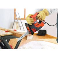 Sierra Scorpion 500W AutoSelect + 3 hojas y maletín Black+Decker RS890K-QS