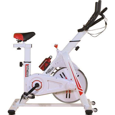 BodyTrain ES 7021 Racing Studio Style Exercise Bike White