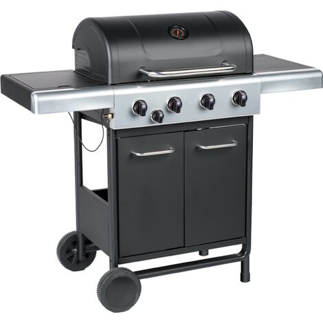 Embermann Prestige 4 Burner Gas Barbecue with Side Burner