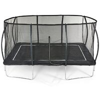 Big Air Extreme 10x14ft Rectangular Trampoline with Safety Enclosure 