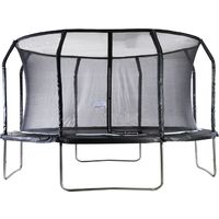 Big Air Extreme 14ft Trampoline with Safety Enclosure Black