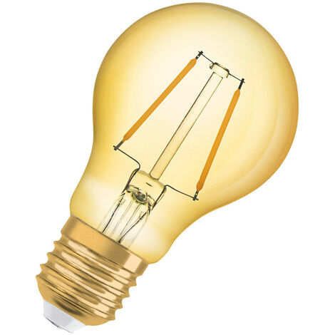 Osram LED Filament GLS 2.5W E27 Vintage 1906 Extra Warm White Gold