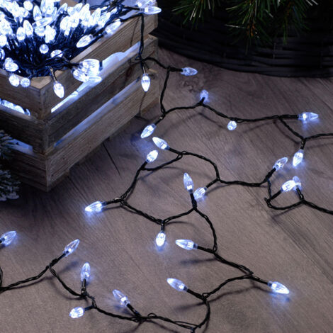 LED Mini Lantern Fairy Lights Battery 20 LEDs 3 Meters with Timer Warm  White Holiday String Lights for Outdoors and Indoors