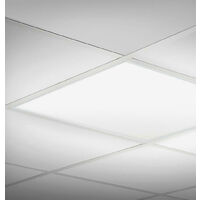 Phoebe LED Anti-Virus Ceiling Panel 36W Galanos Health IP40 4000K Cool White 110° Low Glare 3200lm 600x600 Square 600mm Light