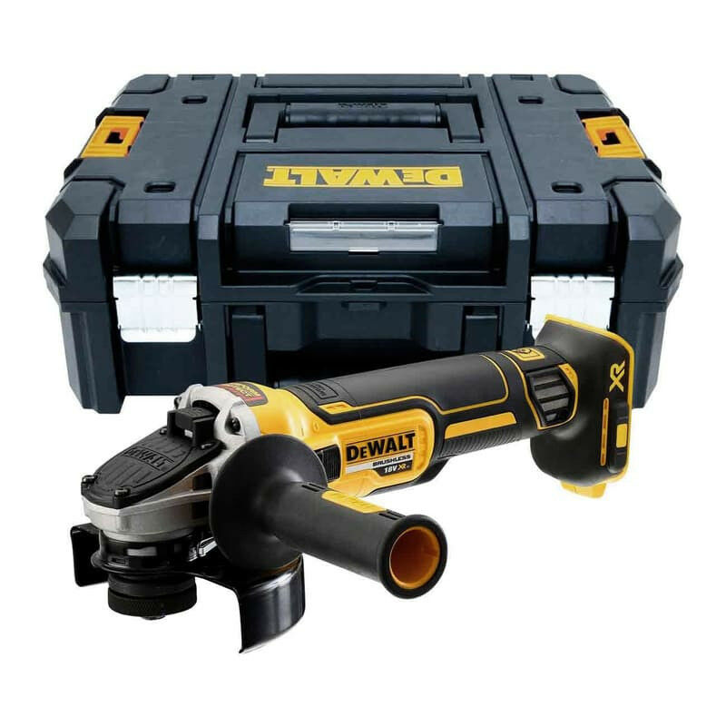 Meuleuse d'angle 18V XR Ø125 mm (machine seule) en TSTAK - DEWALT DCG405NT