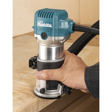 Affleureuse Défonceuse Multifonctions 710 W Ø 8 mm - MAKITA RT0702CX2J