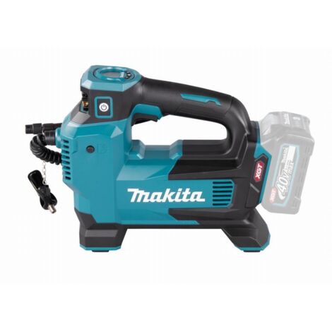 Makita – Compresseur à batterie 40V max MP001GZ – Pression 11,1 bar – Débit d'air 24 L/min – Technologie XPT pour conditions difficiles