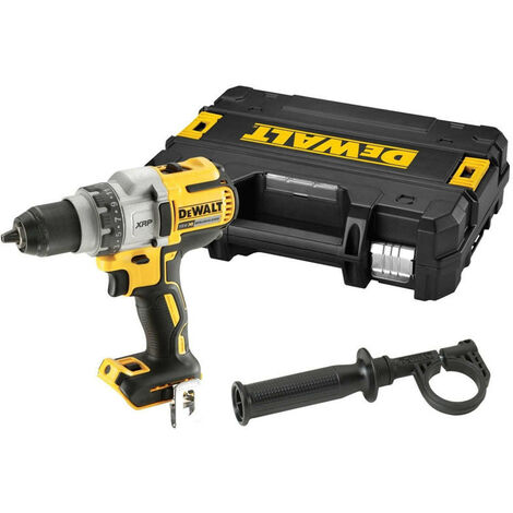 Dewalt – Perceuse visseuse sans fil 18V XR – Moteur Brushless – Mandrin auto-serrant – Éclairage LED – Couple réglable pour matériaux variés