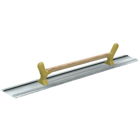 Taliaplast – Règle à dresser en aluminium 100 cm – Largeur 120 mm – Poignée ergonomique pour enduits monocouches – 381301