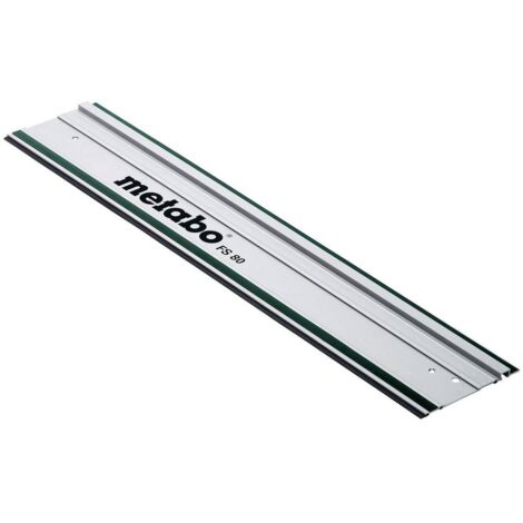 Rail de guidage 80 cm – Découpes précises sans éclats – Compatible scies circulaires Metabo et autres marques – Revêtement antidérapant - 629010000