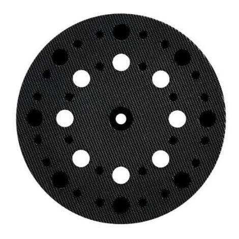 Metabo – Plateau de ponçage 125 mm – Dureté moyenne – Multi-hole pour ponceuses SXE 425 TurboTec et SXE 3125 – Fixation auto-agrippante - Q773462