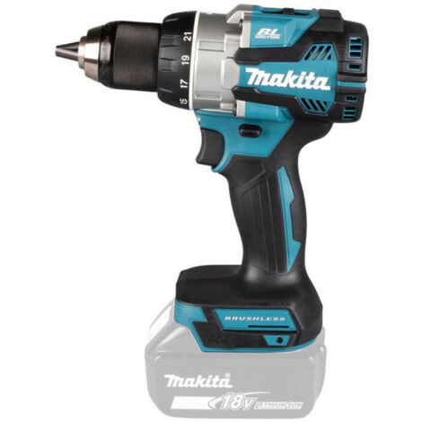 Makita – Perceuse-visseuse sans fil 18V DDF489Z – Moteur Brushless – Couple 73Nm pour perçage bois jusqu'à 38mm – Technologie XPT
