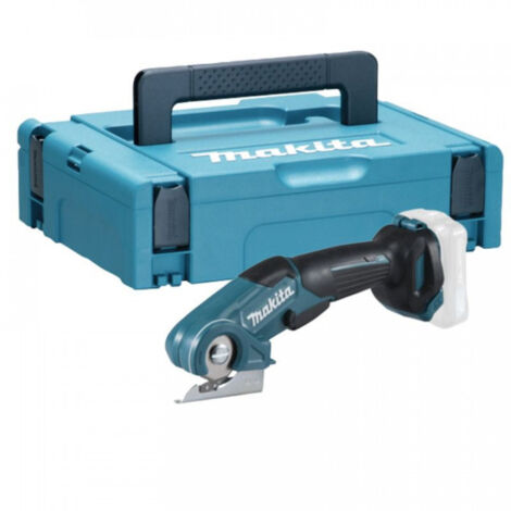 Makita – Ciseau universel 12V CXT pour matériaux flexibles – Précision de coupe jusqu'à 6 mm – Coffret Makpac – CP100DZJ