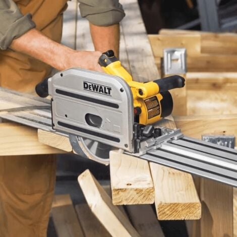 Scie circulaire plongeante 1300W Ø165 mm - DEWALT DWS520KT