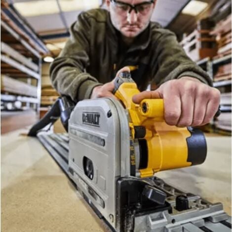 Scie circulaire plongeante 1300W Ø165 mm - DEWALT DWS520KT