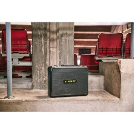 Valise de Maintenance STANLEY STMT98109-1 - 142 Pièces - 4 Volets accessibles - Regroupant l’essentiel de l’outillage