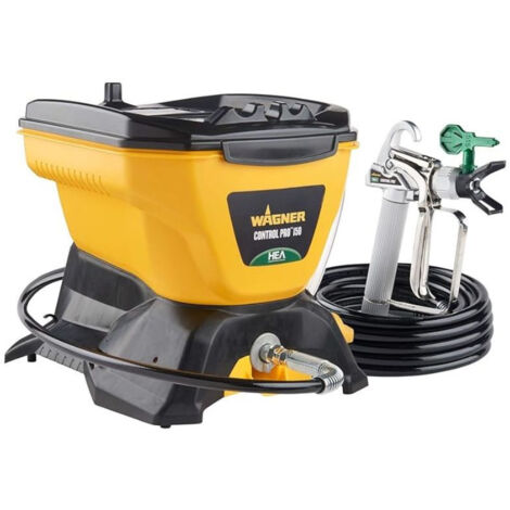 Wagner – Pulvérisateur à peinture airless 5,5L 110 bar 0,9 l/min – Moteur 350W pour surfaces grandes – 2394312