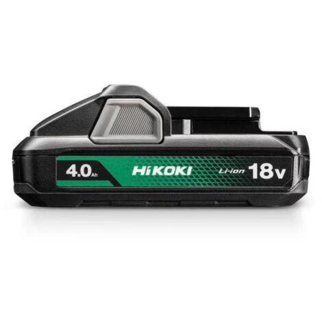 Batterie 18V Li-ion 4,0 Ah – Autonomie prolongée – Charge rapide – Indicateur de niveau de charge – Compatible outils HIKOKI - BSL1840M