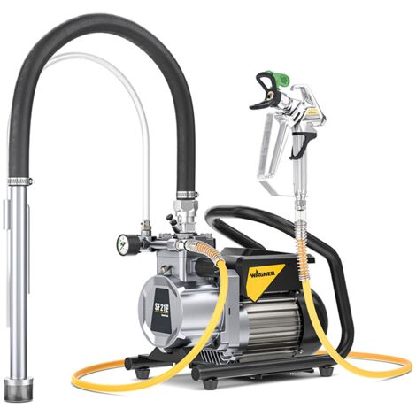 Wagner – Pulvérisateur à peinture Airless SuperFinish 21 Pro – Technologie HEA – Moteur sans balais – Application à basse pression