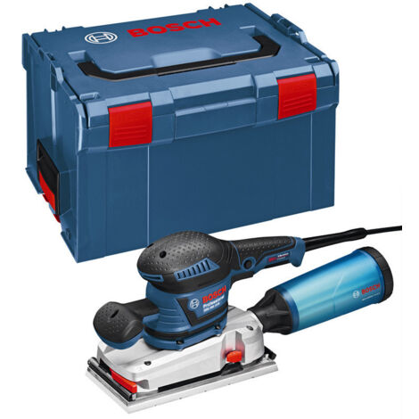 Bosch Professional – Ponceuse vibrante 350W avec mallette – Vitesse 8000-11000 tr/min – Dépoussiérage intégré – Pour bois dur et teck - GSS280AVE