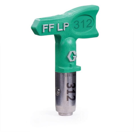 Graco – Buse Airless RAC X FF LP 0,012' pour pistolet à peinture – Technologie SmartTip™ – Jet 6 à 8 pouces – Réduction de pression 50% - FFLP312
